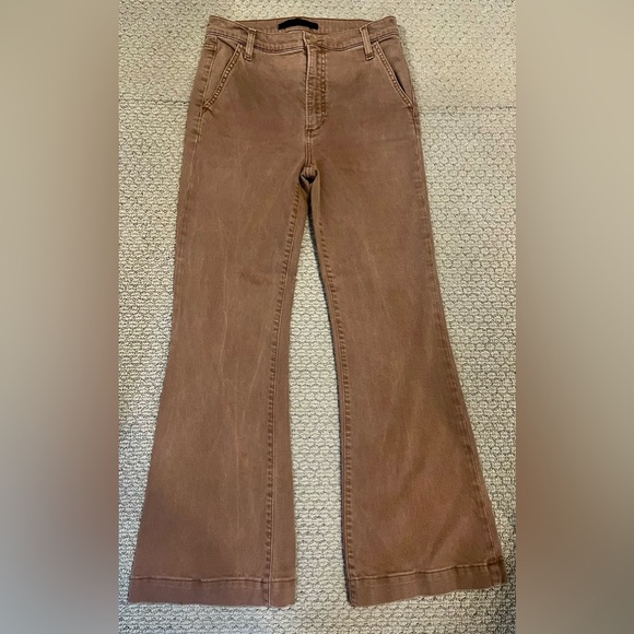 JOE'S JEANS The Molly High Rise Flare Jeans Brown/walnut - Picture 2 of 8